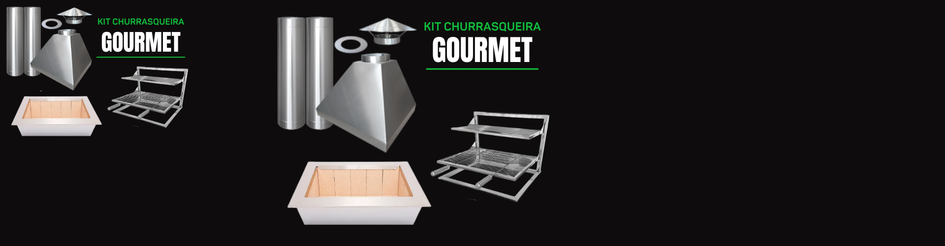 Kit Churrasqueira Gourmet