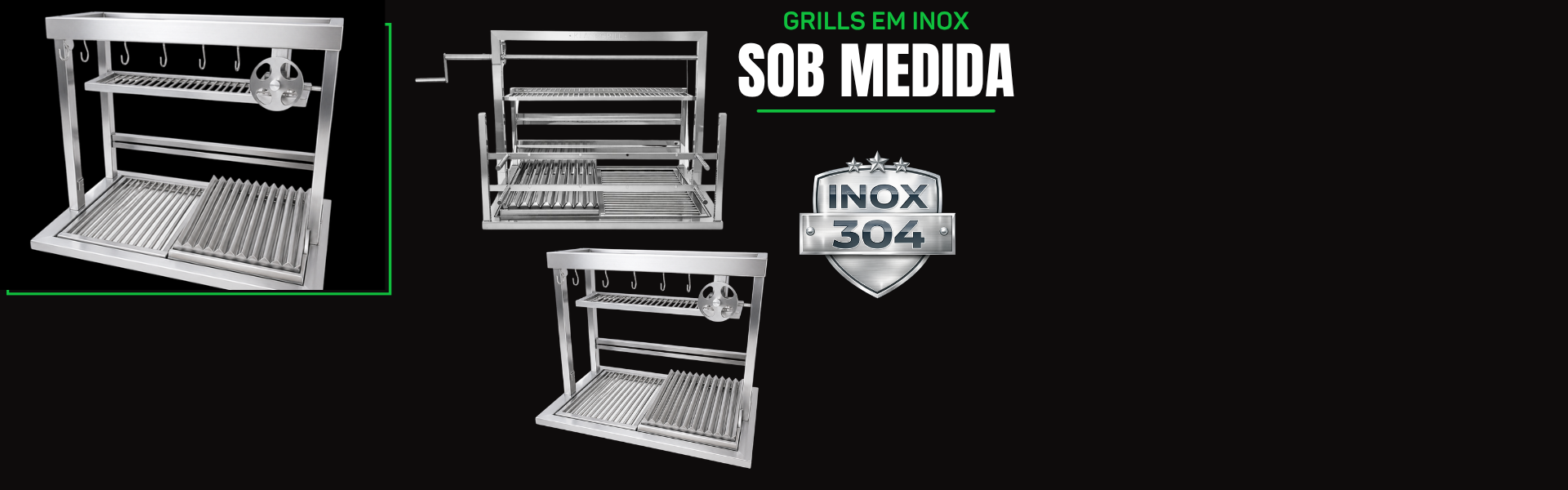 Grills em Inox