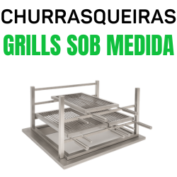 Churrrasqueiras em Inox Grills Sob Medida - Distribuidor Autorizado