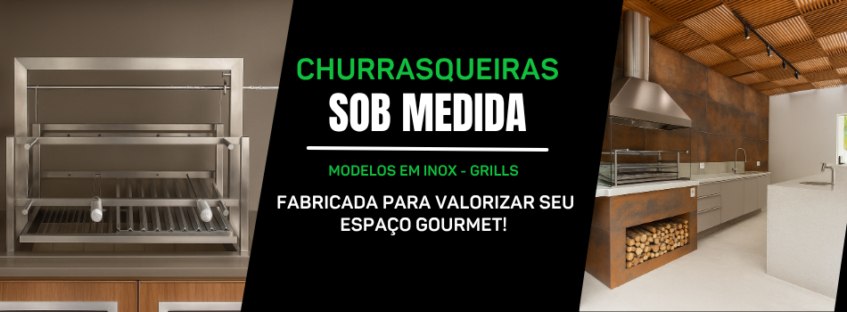 Churrasqueira em Inox Grill | Inox Gourmet