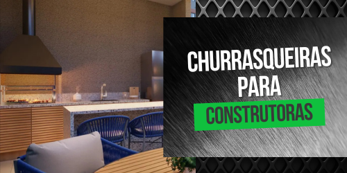 Churrasqueira para Construtoras modelo Predial