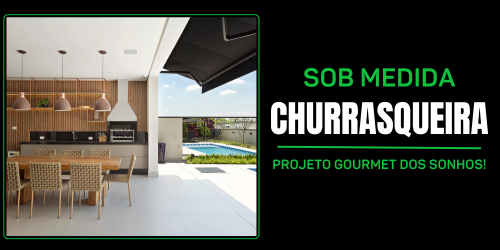 Churrasqueira Sob Medida Inox Gourmet