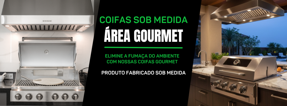 Coifa Área Gourmet Sob Medida