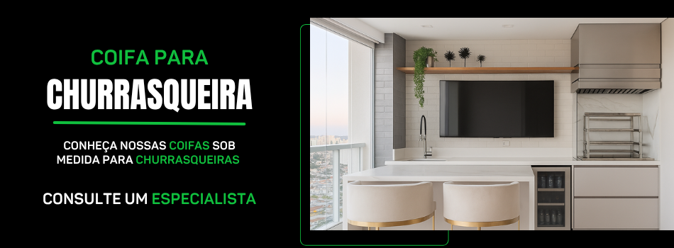 Coifa para Churrasqueira