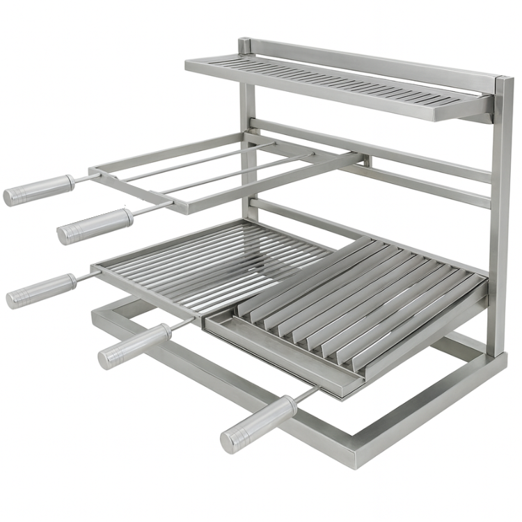 Grill Suspenso em Inox 304