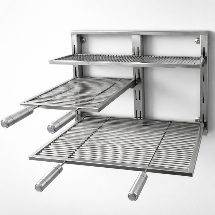 Especificações da Churrasqueira Grill Suspenso de Parede