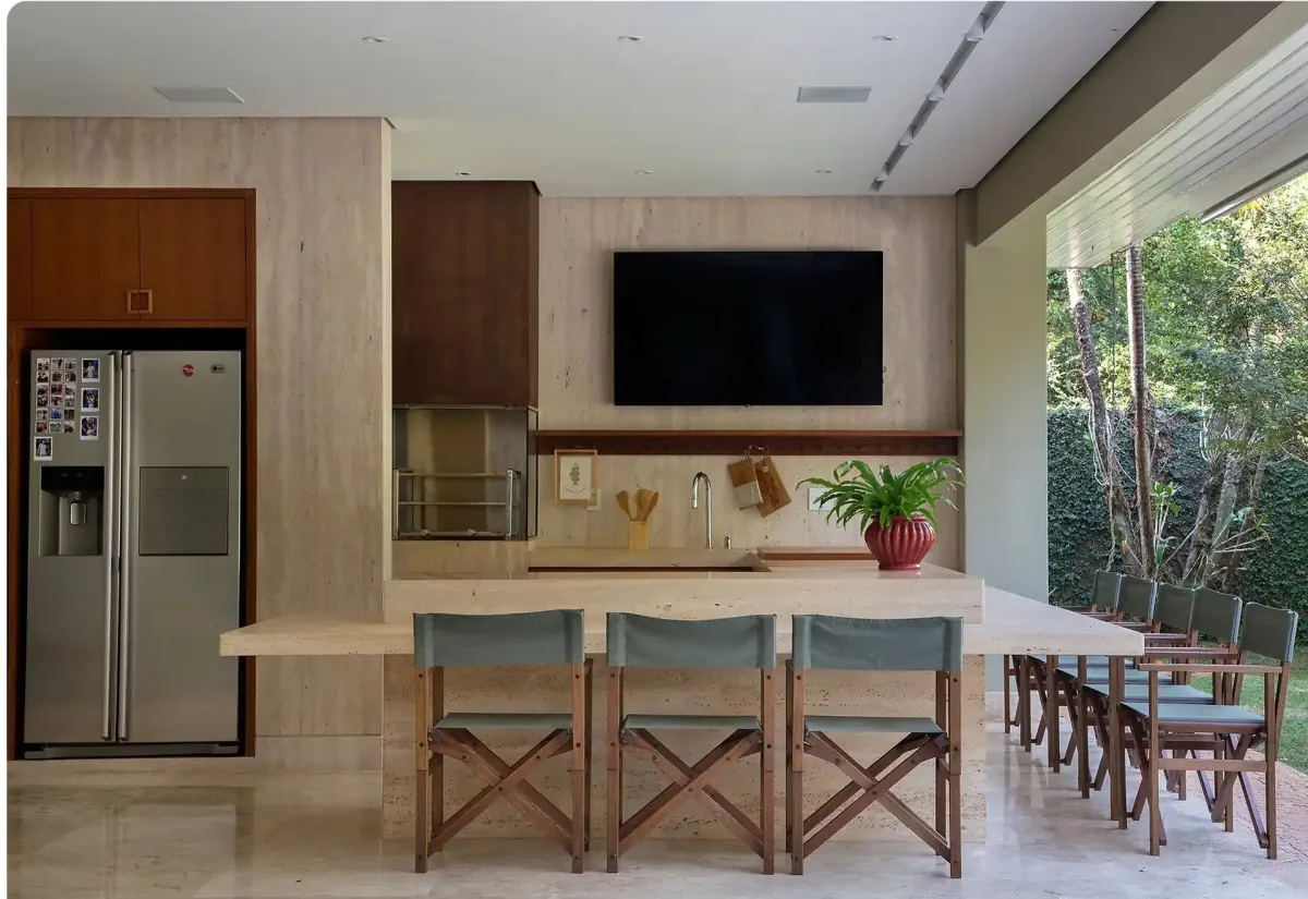Área Gourmet Inox Gourmet 17