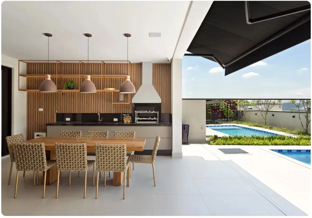 Area Gourmet Inox Piscina