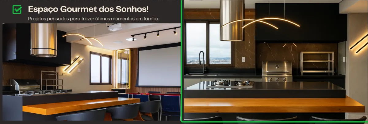 Area Gourmet Projeto Churrasqueira 7