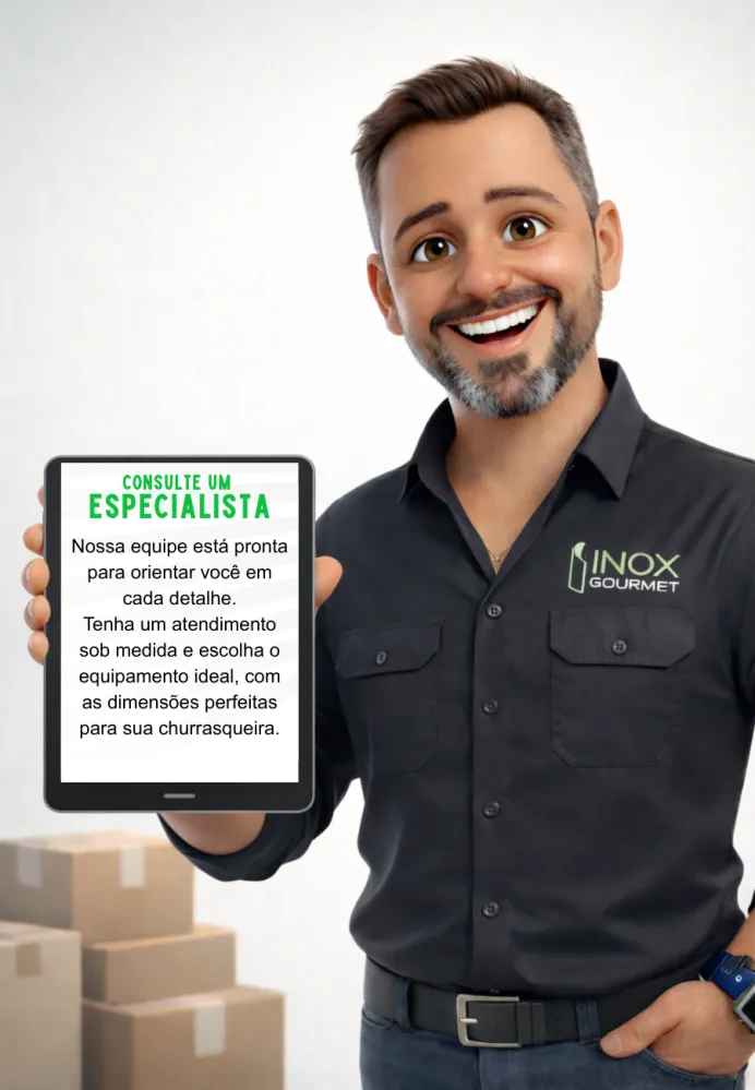Atendente Inox Gourmet