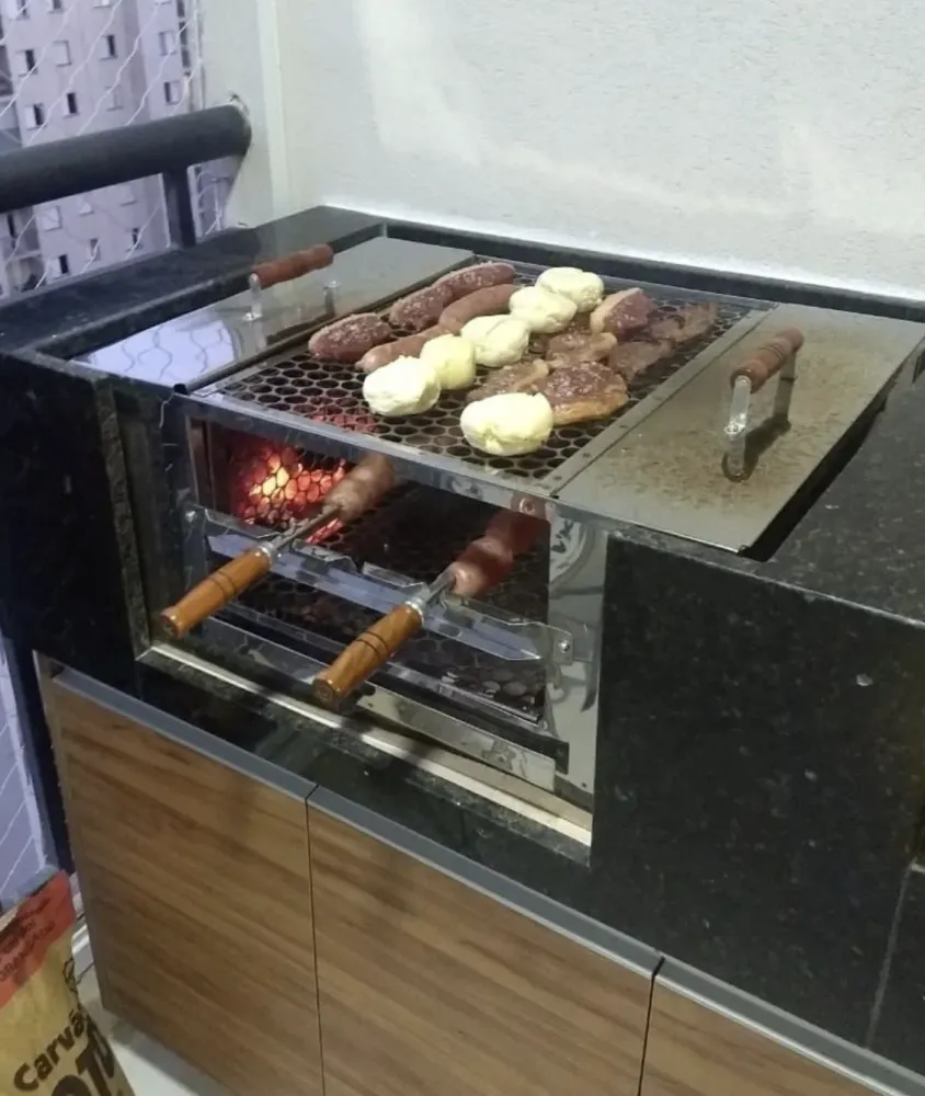 Churrasqueira Ecologica Inox Gourmet