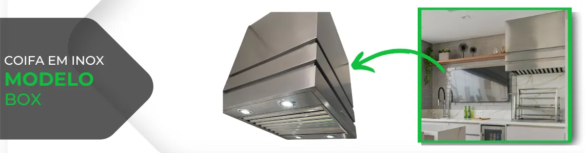 Coifa Inox Box