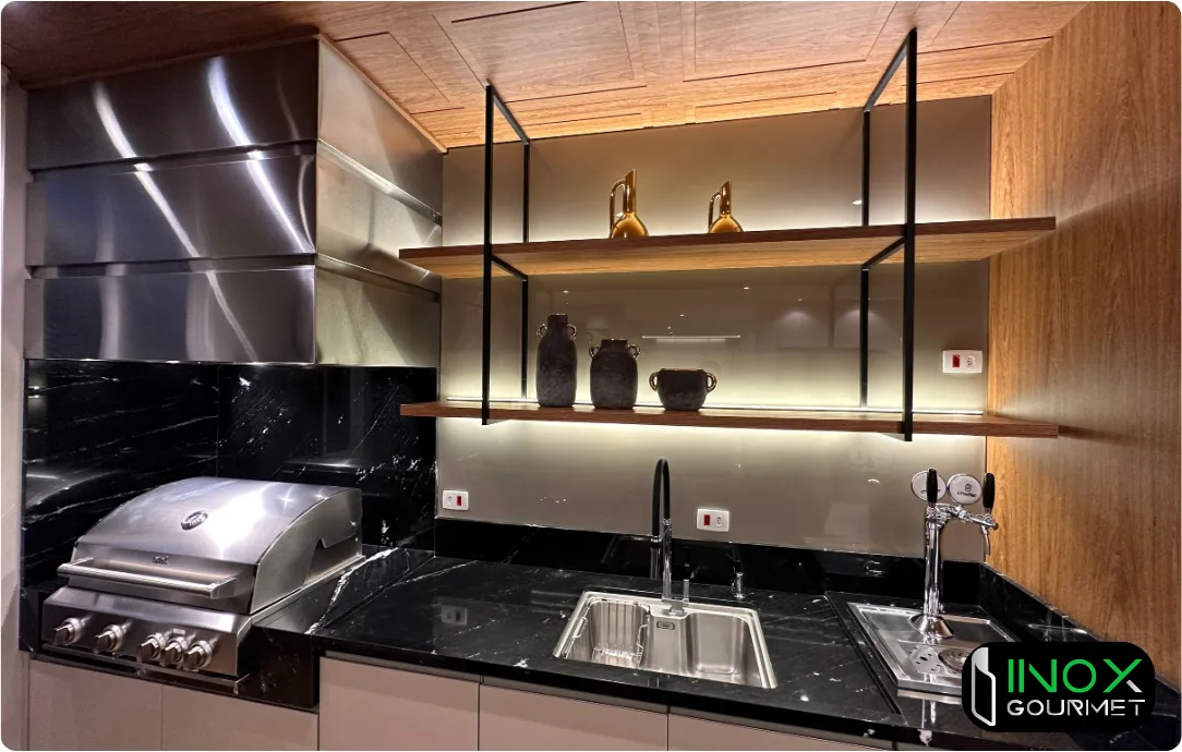 Coifa Para Churrasqueira Box Sob Medida 10