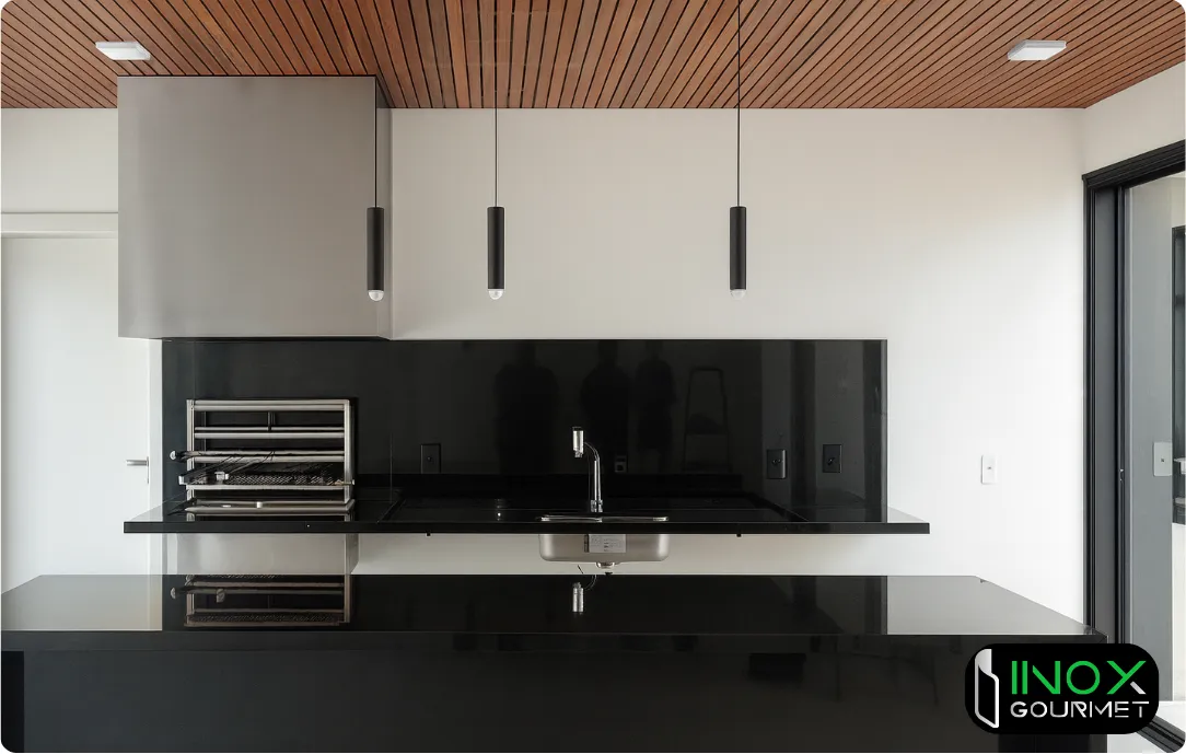 Coifa Para Churrasqueira Box Sob Medida 12