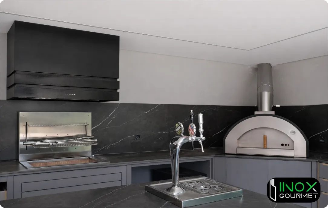 Coifa Para Churrasqueira Box Sob Medida 15