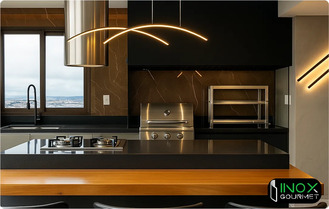 Coifa Para Churrasqueira Box Sob Medida 16