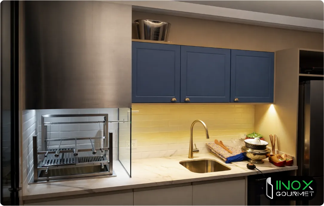 Coifa Para Churrasqueira Box Sob Medida 2