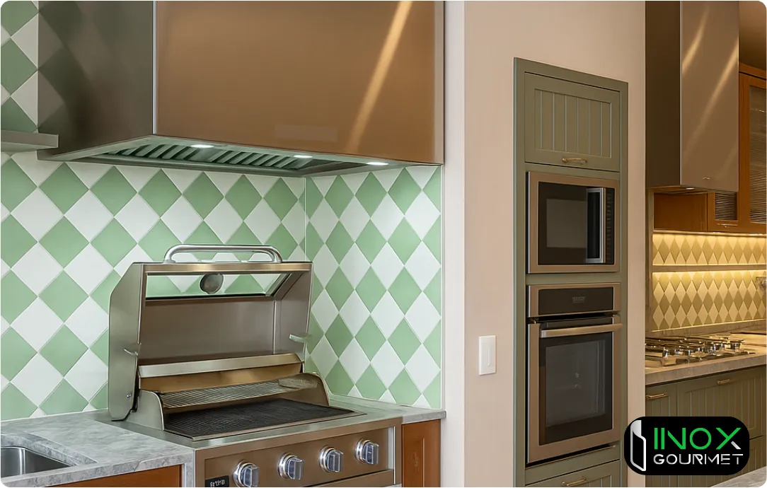 Coifa Para Churrasqueira Box Sob Medida 27