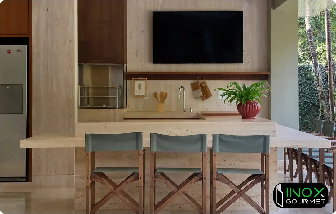 Coifa Para Churrasqueira Box Sob Medida 30