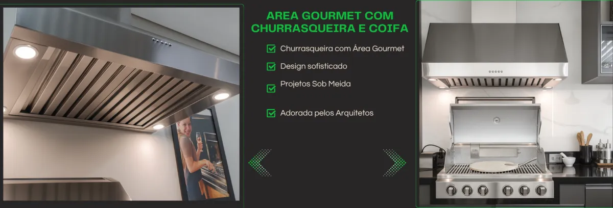 Modelos De Coifas Churrasqueira E Cozinha
